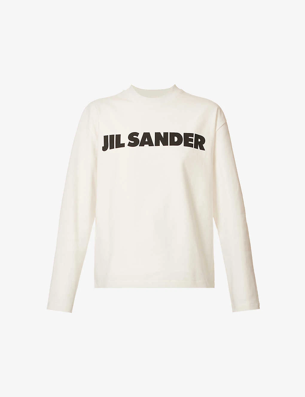 Jil Sander Logo-print Relaxed-fit Cotton-jersey T-shirt 1 Jil Sander Logo-print Relaxed-fit Cotton-jersey T-shirt