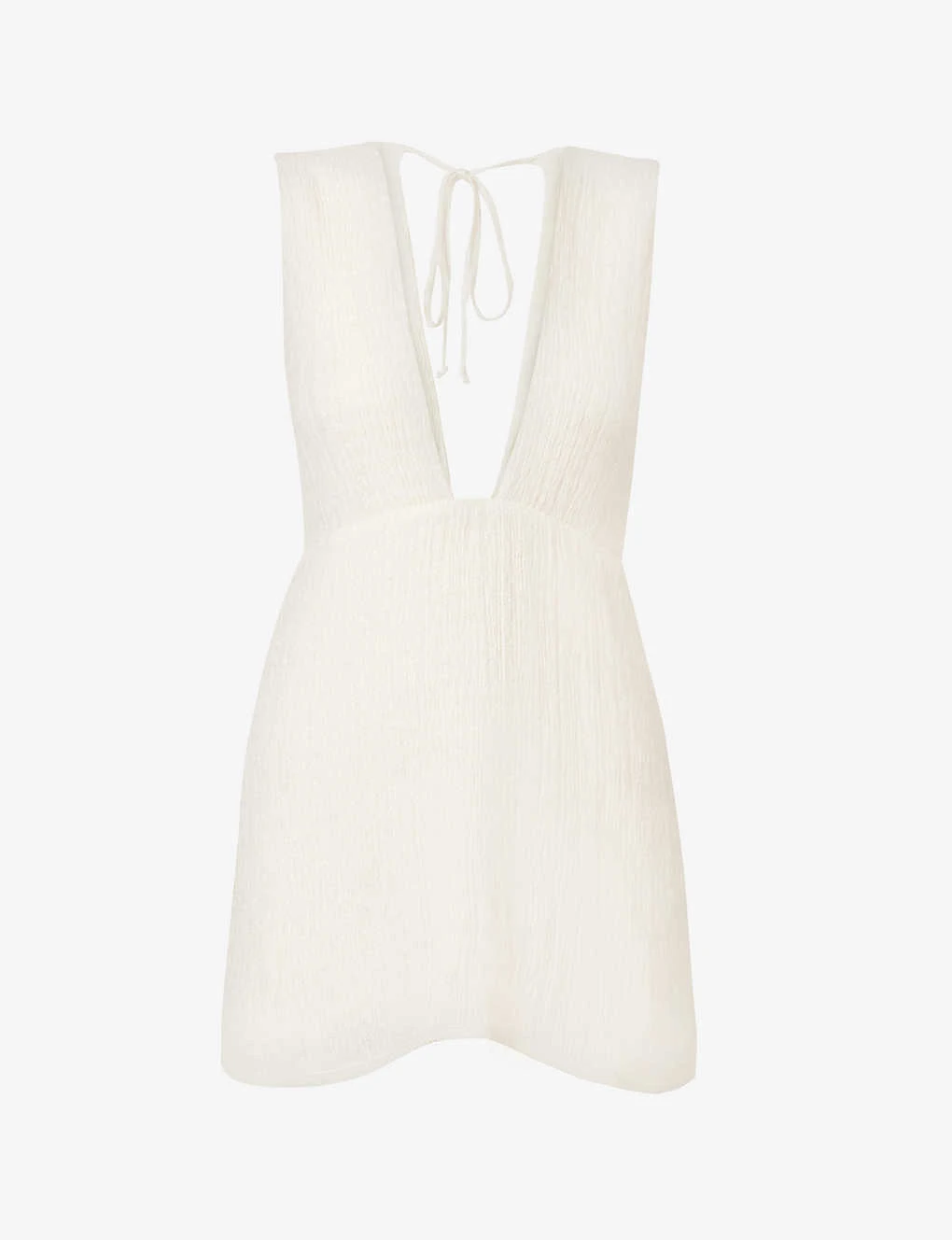 Exclusive Altyn Plunge-neck Silk-blend Mini Dress 1 Exclusive Altyn Plunge-neck Silk-blend Mini Dress