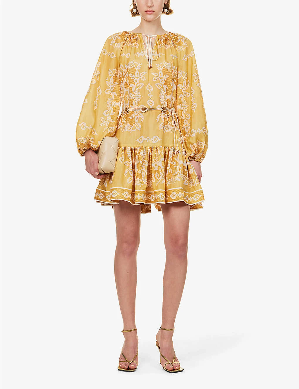 Zimmermann Raie Paisley-print Silk Mini Dress 2 Zimmermann Raie Paisley-print Silk Mini Dress - Image 2