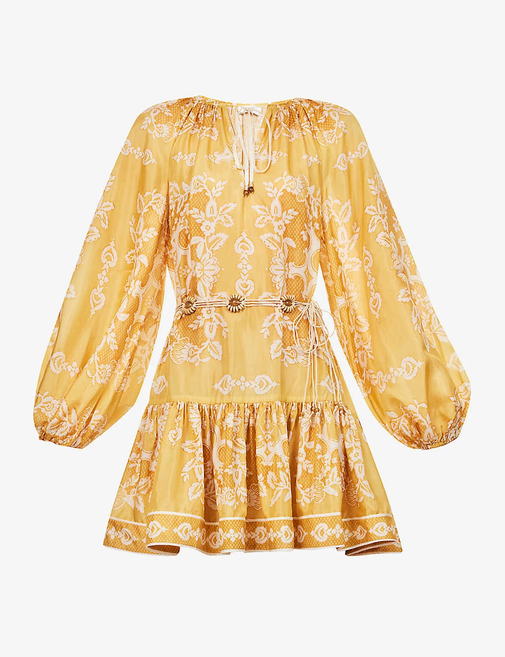 Zimmermann Raie Paisley-print Silk Mini Dress 1 Zimmermann Raie Paisley-print Silk Mini Dress