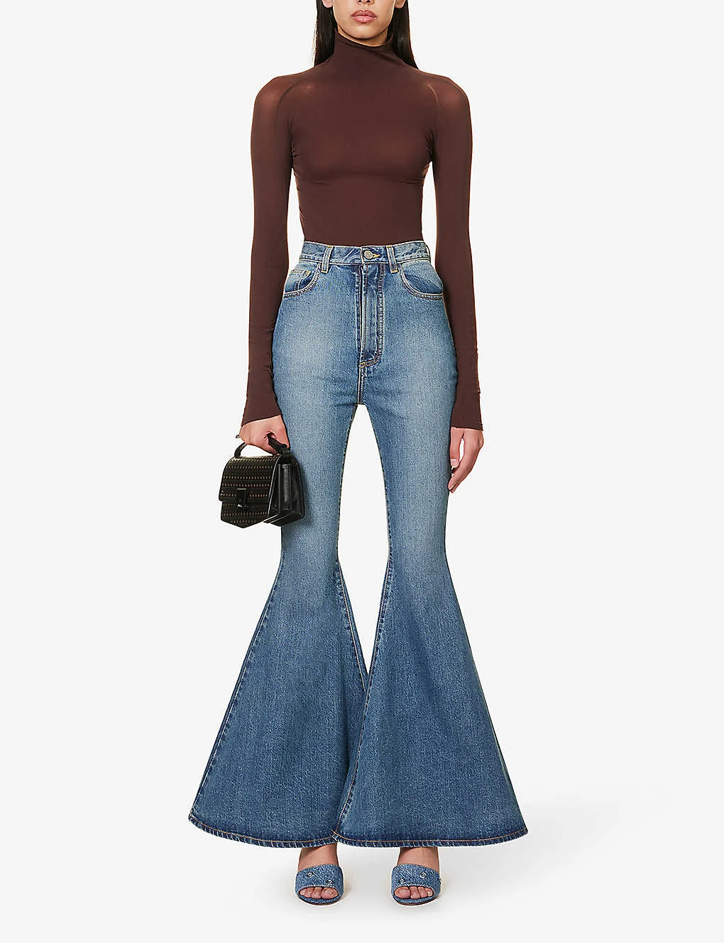 Regular-fit Flare-leg High-rise Jeans 2 Regular-fit Flare-leg High-rise Jeans - Image 2