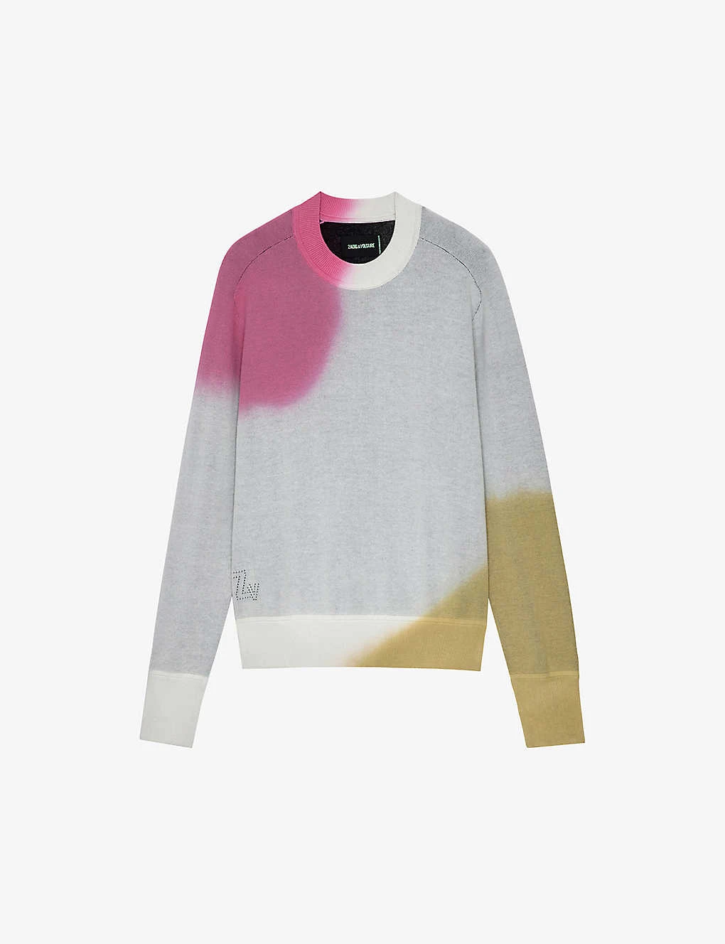 Zadig & Voltaire Montana Tie-dye Cotton-blend Jumper 1 Zadig & Voltaire Montana Tie-dye Cotton-blend Jumper