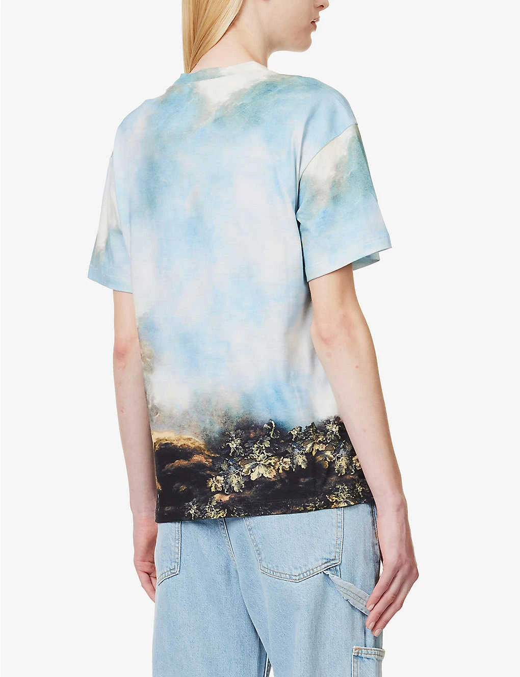 Roberto Cavalli Graphic-print Short-sleeved Cotton-jersey T-shirt 4 Roberto Cavalli Graphic-print Short-sleeved Cotton-jersey T-shirt - Image 4