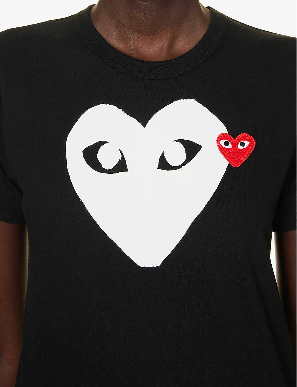 Comme Des Garçons Play Heart-appliqué Regular-fit Cotton-jersey T-shirt 5 Comme Des Garçons Play Heart-appliqué Regular-fit Cotton-jersey T-shirt - Image 5