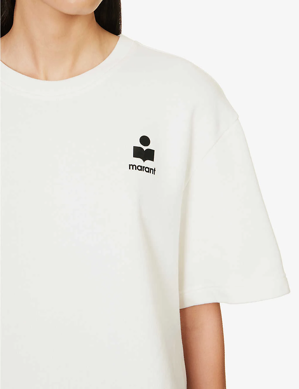 Isabel Marant Etoile Mona Logo-print Cotton-blend Sweatshirt 5 Isabel Marant Etoile Mona Logo-print Cotton-blend Sweatshirt - Image 5