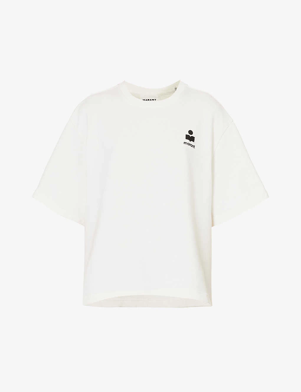 Isabel Marant Etoile Mona Logo-print Cotton-blend Sweatshirt 1 Isabel Marant Etoile Mona Logo-print Cotton-blend Sweatshirt