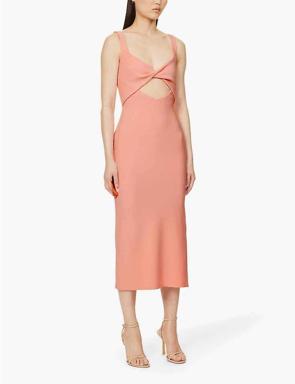 BEC + BRIDGE Joelle Cut-out Stretch-woven Midi Dress 3 BEC + BRIDGE Joelle Cut-out Stretch-woven Midi Dress - Image 3
