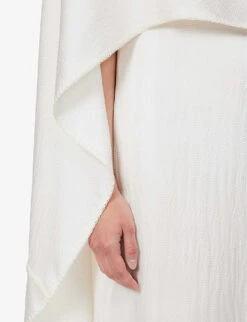 Hunter Relaxed-fit Silk Maxi Dress -Whistles Closet Shop R04189137 IVORY ALT06