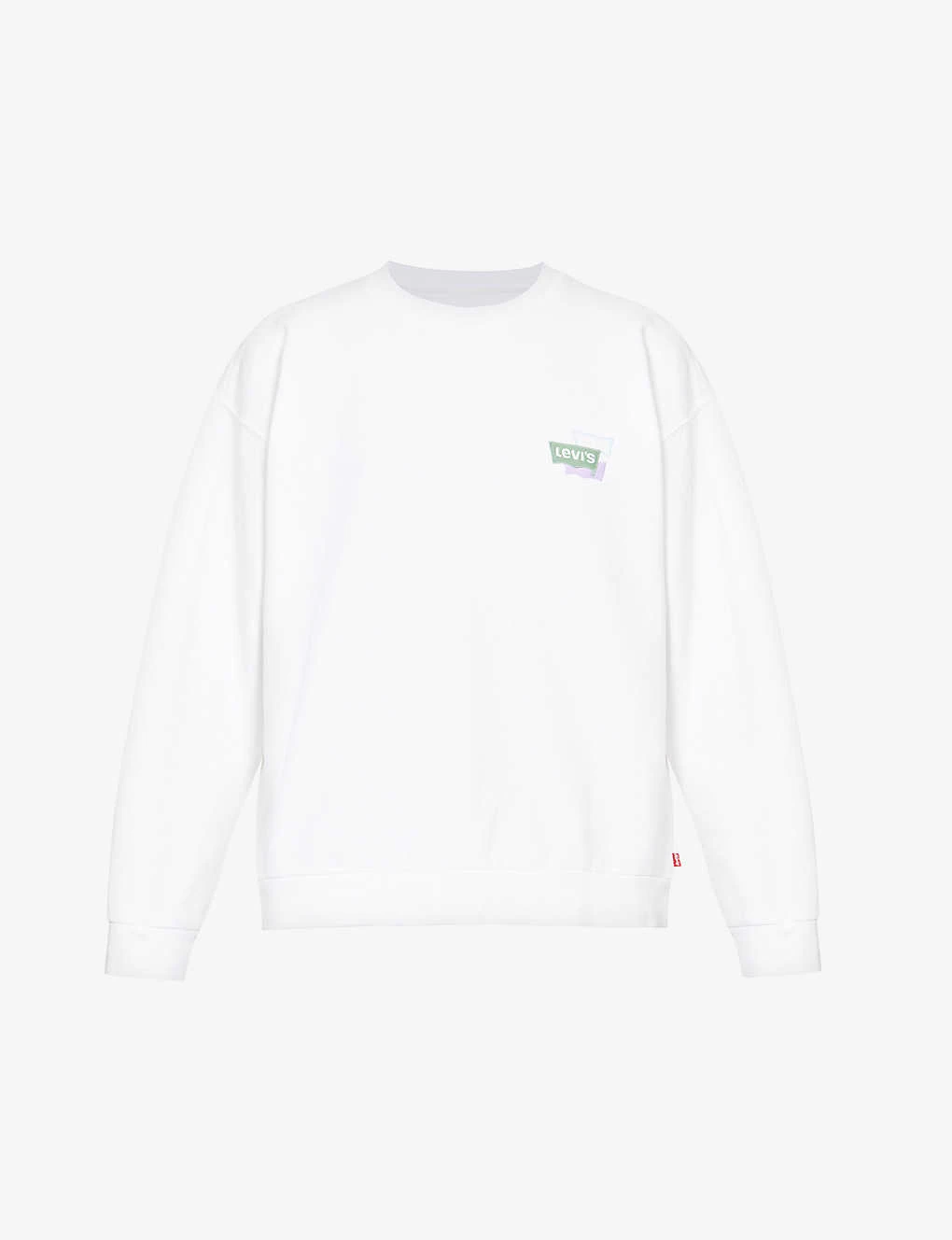 Levis Salinas Brand-embroidered Cotton Sweatshirt 1 Levis Salinas Brand-embroidered Cotton Sweatshirt