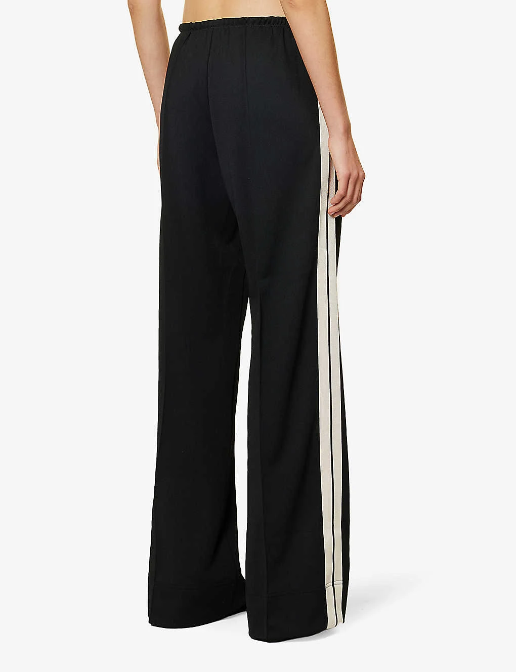 Palm Angels Brand-typography Contrast-tape Woven Jogging Bottoms 4 Palm Angels Brand-typography Contrast-tape Woven Jogging Bottoms - Image 4