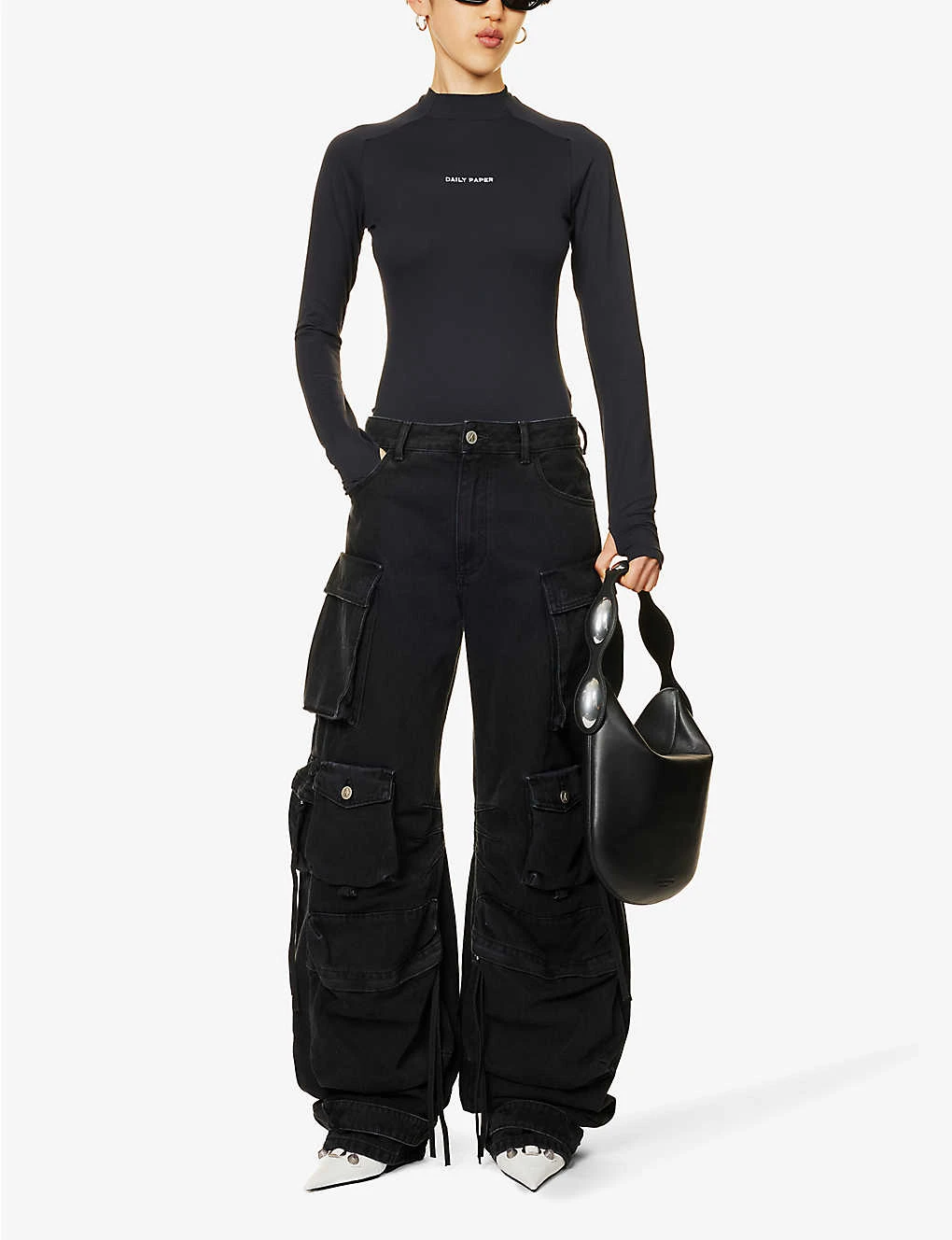 Daily Paper Esosa Brand-embroidered Stretch-woven Top 2 Daily Paper Esosa Brand-embroidered Stretch-woven Top - Image 2