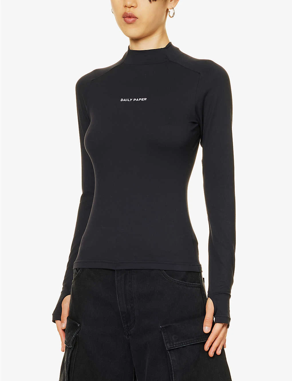 Daily Paper Esosa Brand-embroidered Stretch-woven Top 3 Daily Paper Esosa Brand-embroidered Stretch-woven Top - Image 3