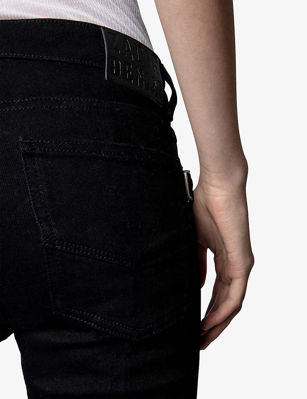 Zadig & Voltaire Eclipse Flared-leg Mid-rise Stretch Organic-cotton Jeans 5 Zadig & Voltaire Eclipse Flared-leg Mid-rise Stretch Organic-cotton Jeans - Image 5