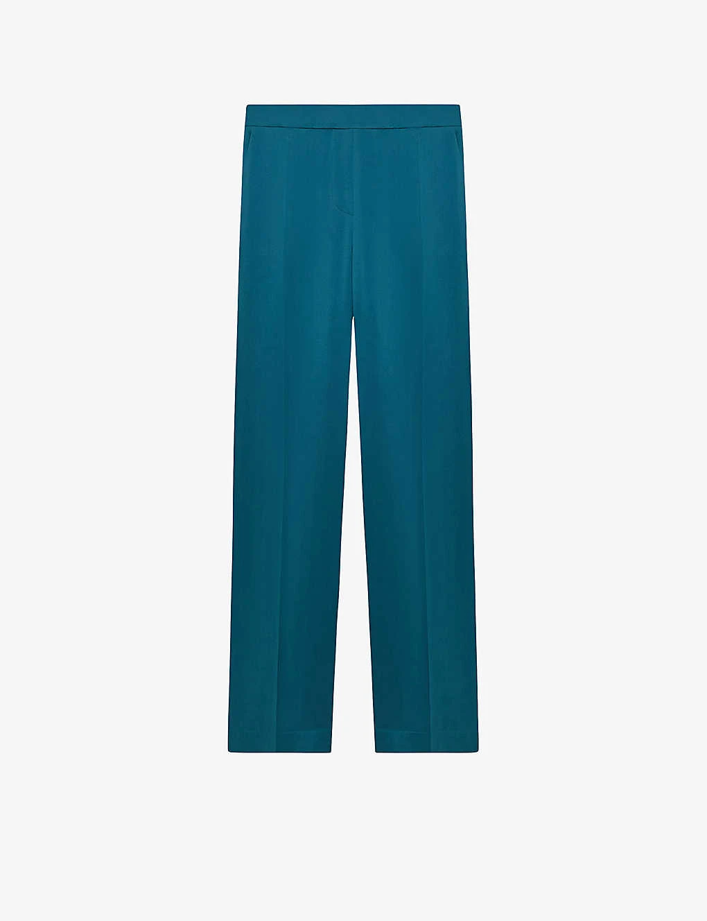 Joseph Tova Straight Leg Mid-rise Silk-satin Trousers 1 Joseph Tova Straight Leg Mid-rise Silk-satin Trousers