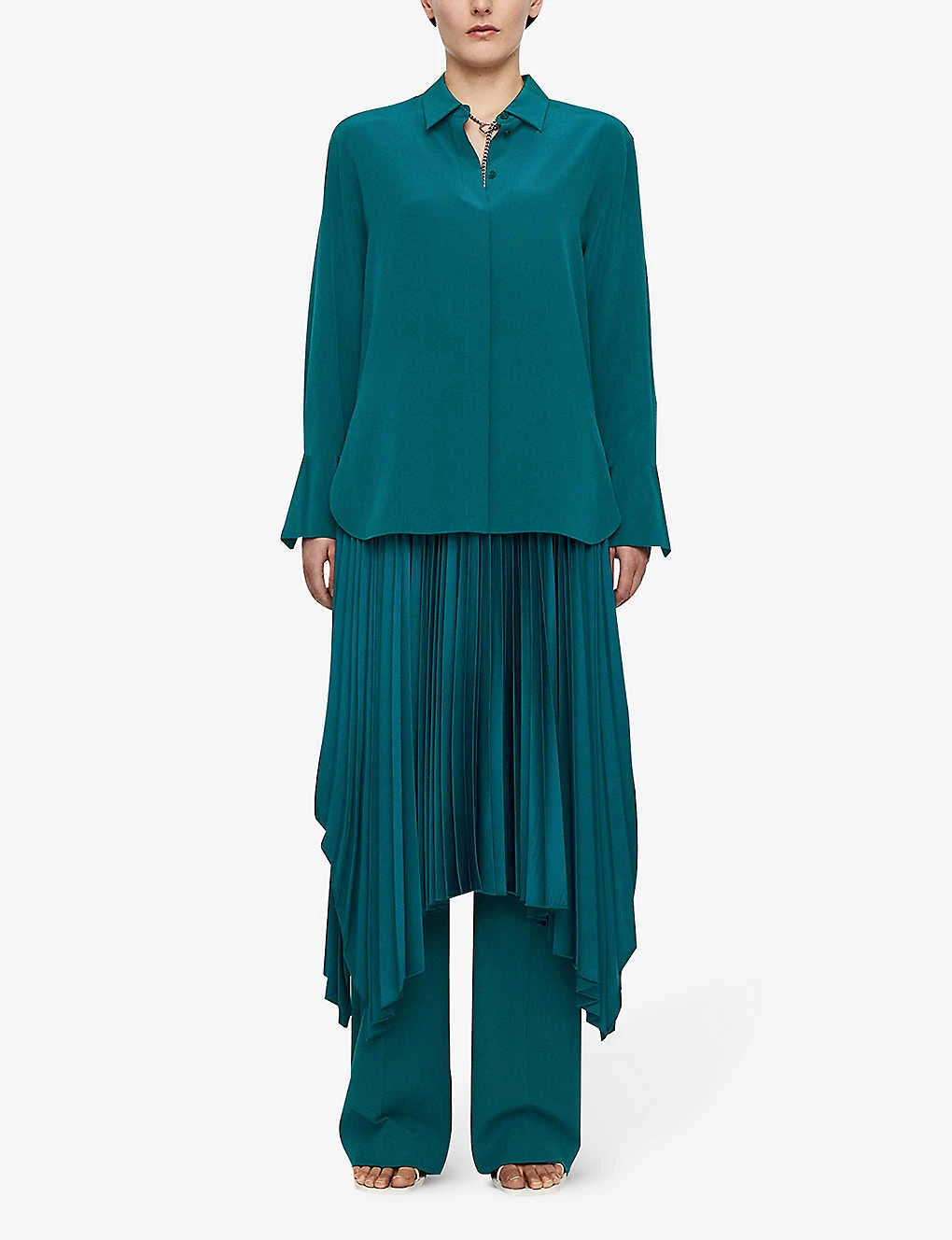 Joseph Bold Relaxed-fit Silk-crepe Shirt 2 Joseph Bold Relaxed-fit Silk-crepe Shirt - Image 2