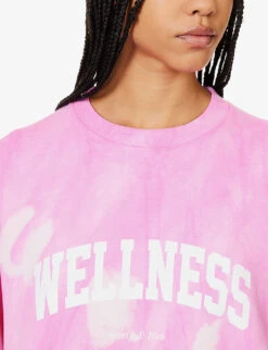 Wellness Tie-dye Cotton-jersey Sweatshirt -Whistles Closet Shop R04205050 TAFFY ALT04