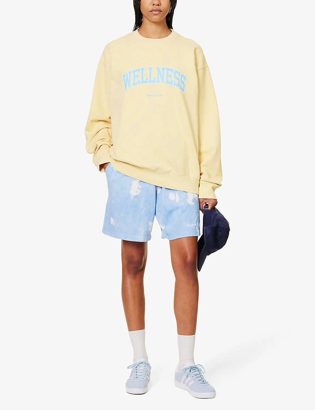 Wellness Ivy Logo-print Relaxed-fit Cotton-jersey Sweatshirt 2 Wellness Ivy Logo-print Relaxed-fit Cotton-jersey Sweatshirt - Image 2