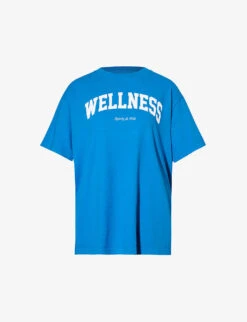 Wellness Ivy Logo-print Regular-fit Cotton-jersey T-shirt