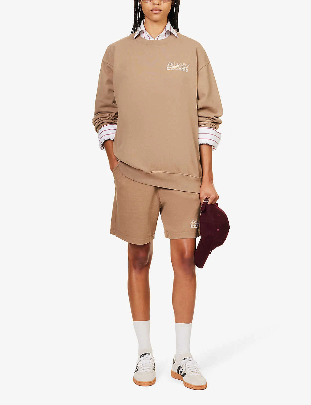 Made In The USA Logo-print Relaxed-fit Cotton-jersey Sweatshirt 2 Made In The USA Logo-print Relaxed-fit Cotton-jersey Sweatshirt - Image 2