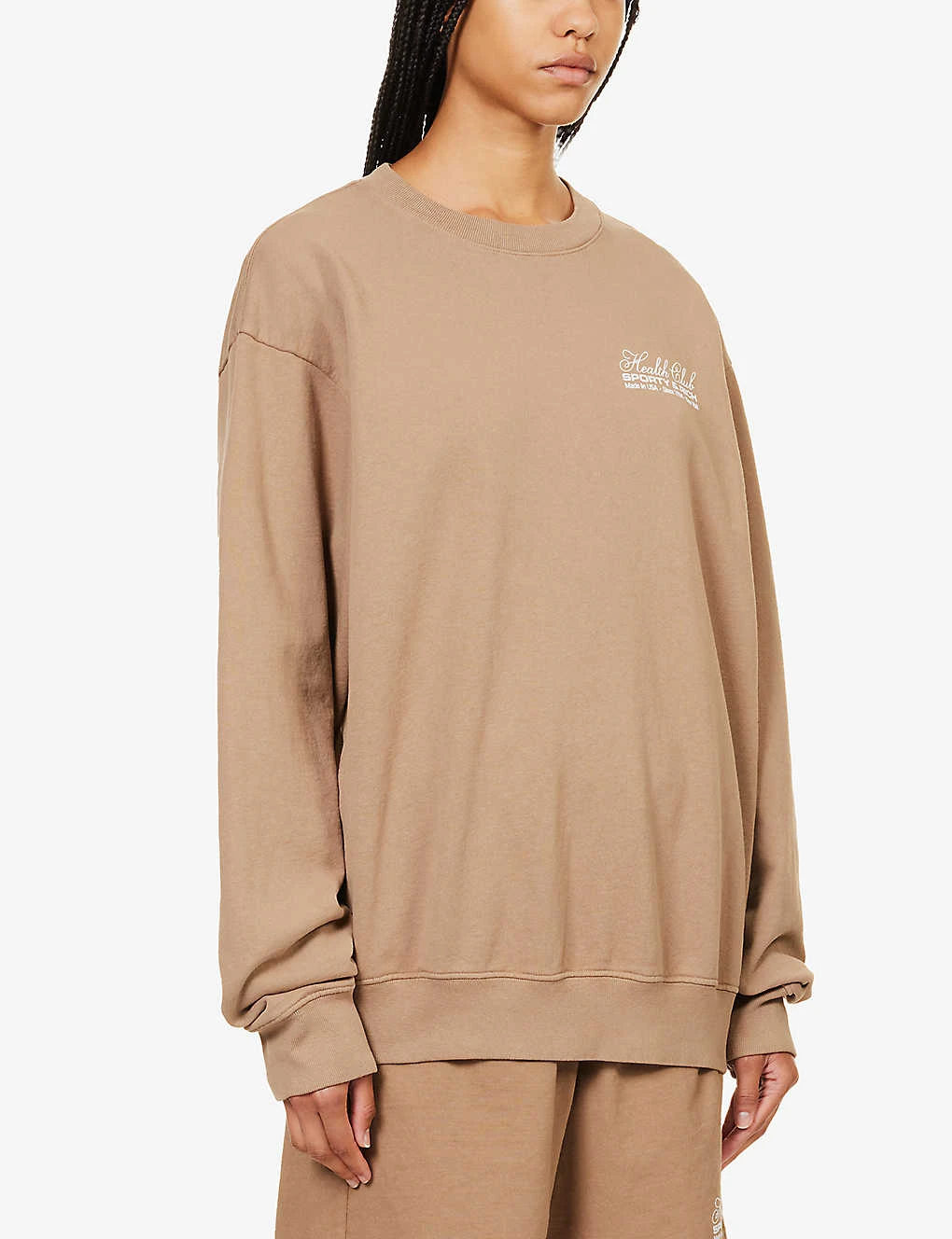 Made In The USA Logo-print Relaxed-fit Cotton-jersey Sweatshirt 3 Made In The USA Logo-print Relaxed-fit Cotton-jersey Sweatshirt - Image 3