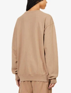 Made In The USA Logo-print Relaxed-fit Cotton-jersey Sweatshirt 8 Made In The USA Logo-print Relaxed-fit Cotton-jersey Sweatshirt -Whistles Closet Shop R04205130 ESPRESSOWHITE ALT03