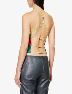 Lulu Check-pattern Upcycled Top 8 Lulu Check-pattern Upcycled Top -Whistles Closet Shop R04212516 TARTAN ALT03