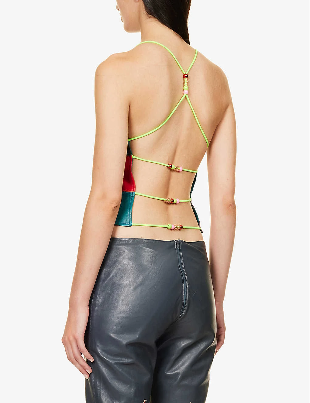 Lulu Check-pattern Upcycled Top 4 Lulu Check-pattern Upcycled Top - Image 4